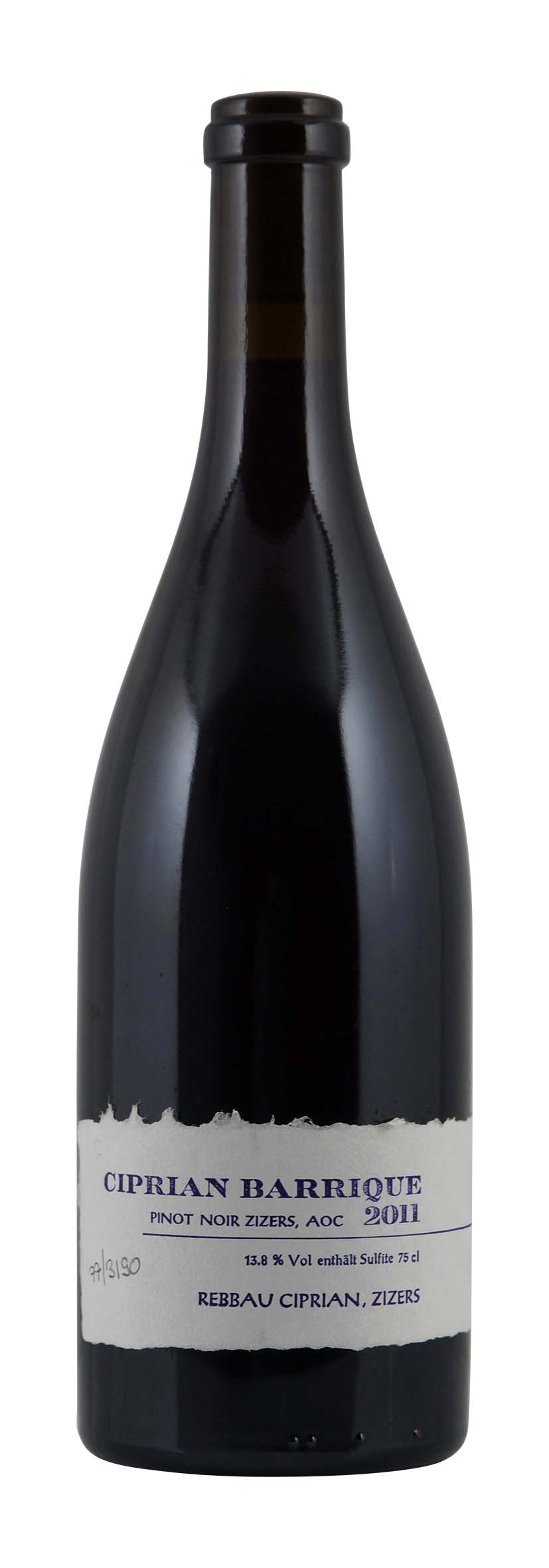 Graubünden AOC Pinot Noir Barrique Ciprian 2011