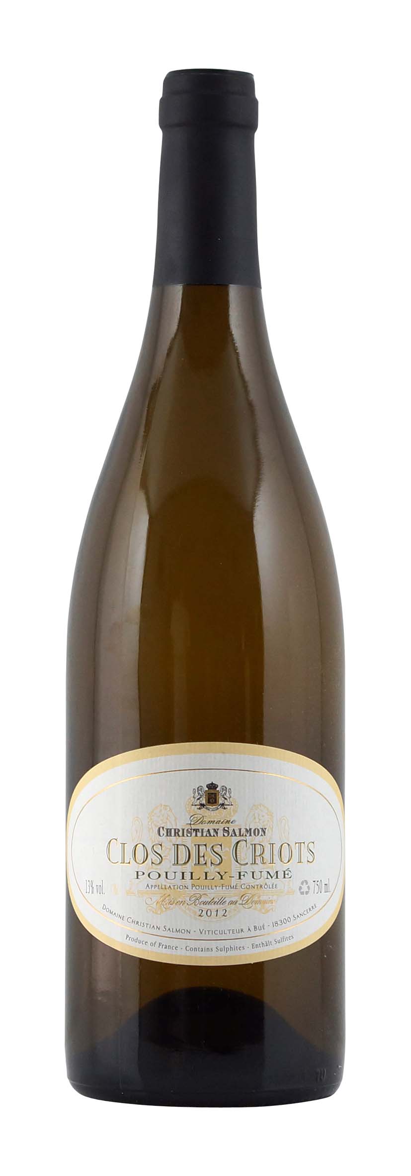 Pouilly-Fumé AOC Clos des Criots 2012