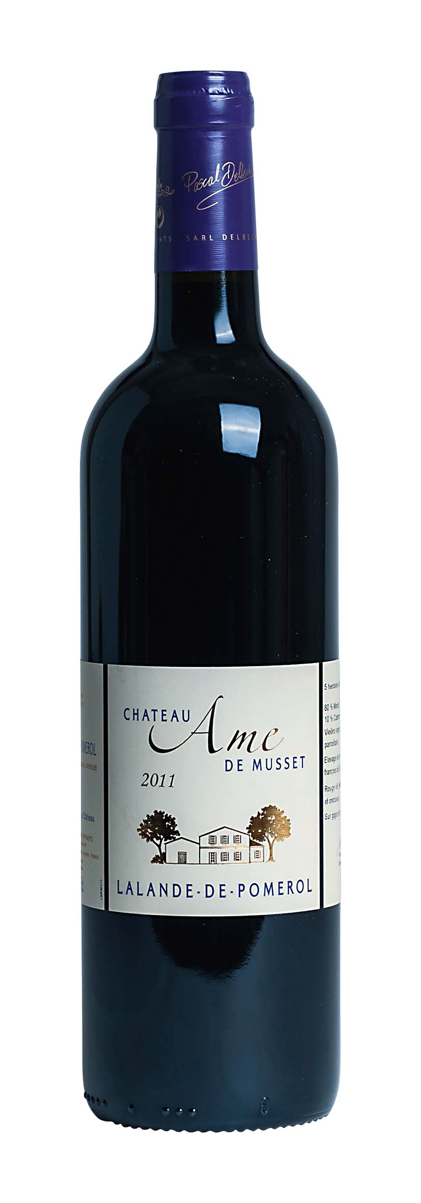 Lalande-de-Pomerol AOC Château Âme de Musset 2011