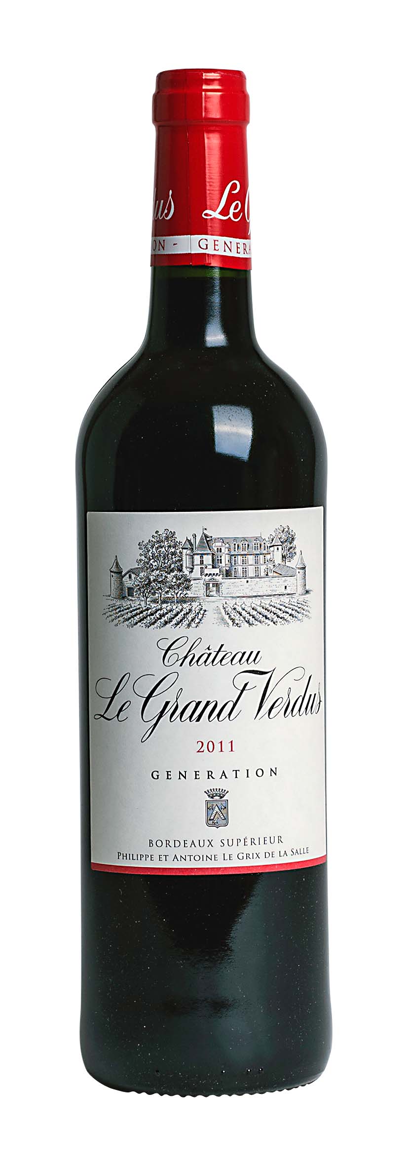 Bordeaux Supérieur AOC Château Le Grand Verdus Génération 2011