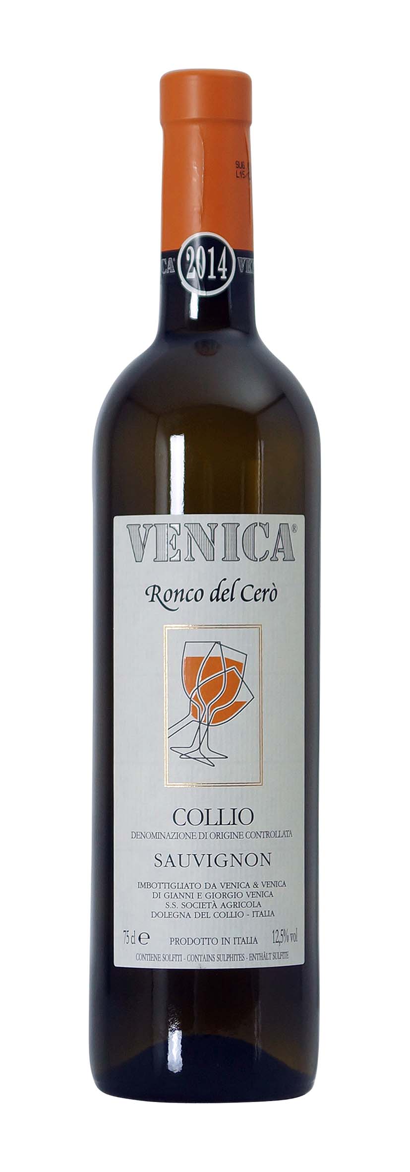 Collio DOC Sauvignon Blanc Ronco del Cerò  2014