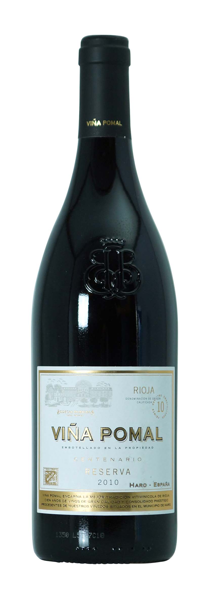 Rioja DOCa Reserva Viña Pomal 2010