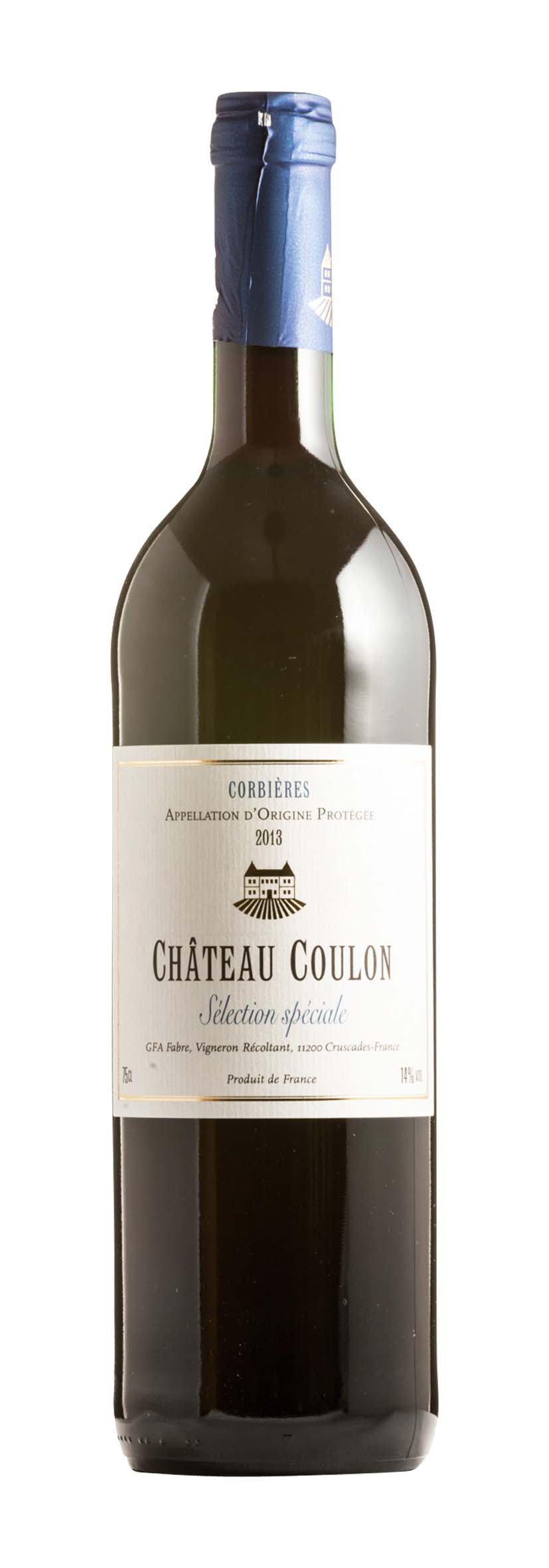 Corbières AOP Château Coulon Sélection spéciale 2013