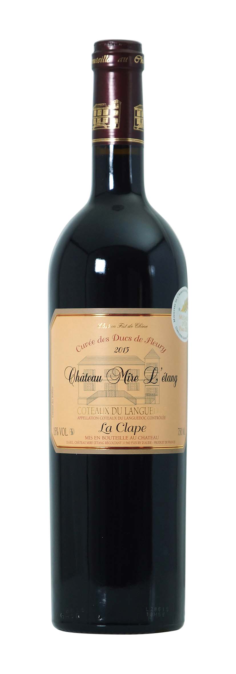 Coteaux du Languedoc La Clape AOC Cuvée des Ducs de Fleury 2013