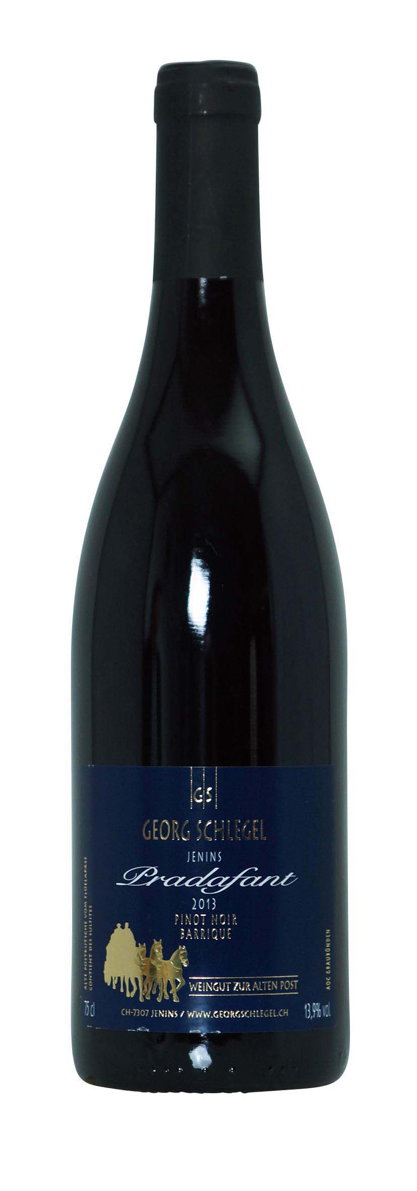 Graubünden AOC Pinot Noir Barrique Pradafant 2013