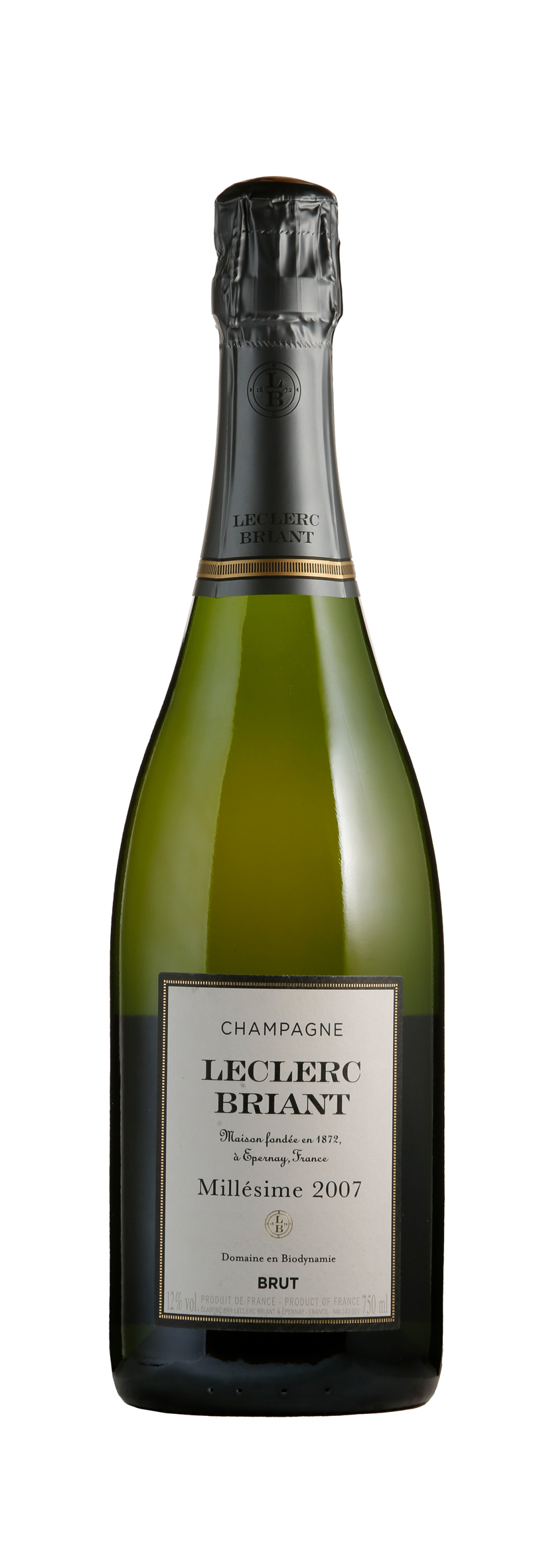 Champagne AOC Brut Millésime 2007