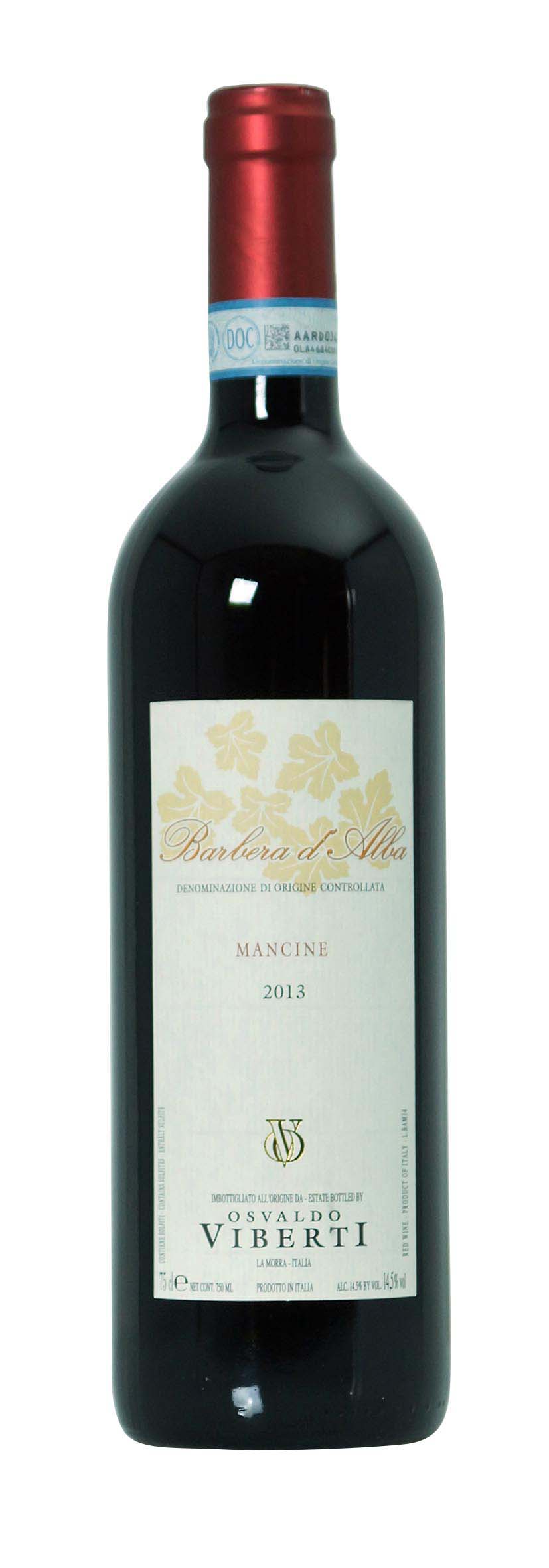 Barbera d'Alba DOC Mancine 2013