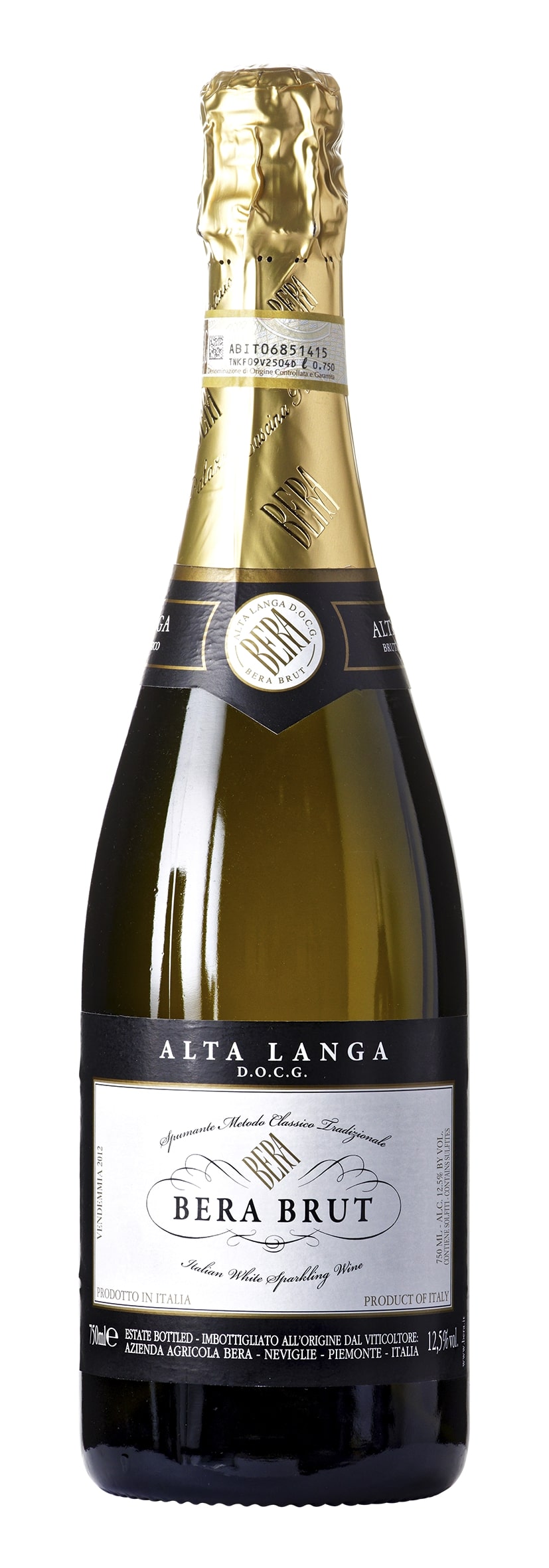 Alta Langa DOCG Bera Metodo Classico Brut 2012