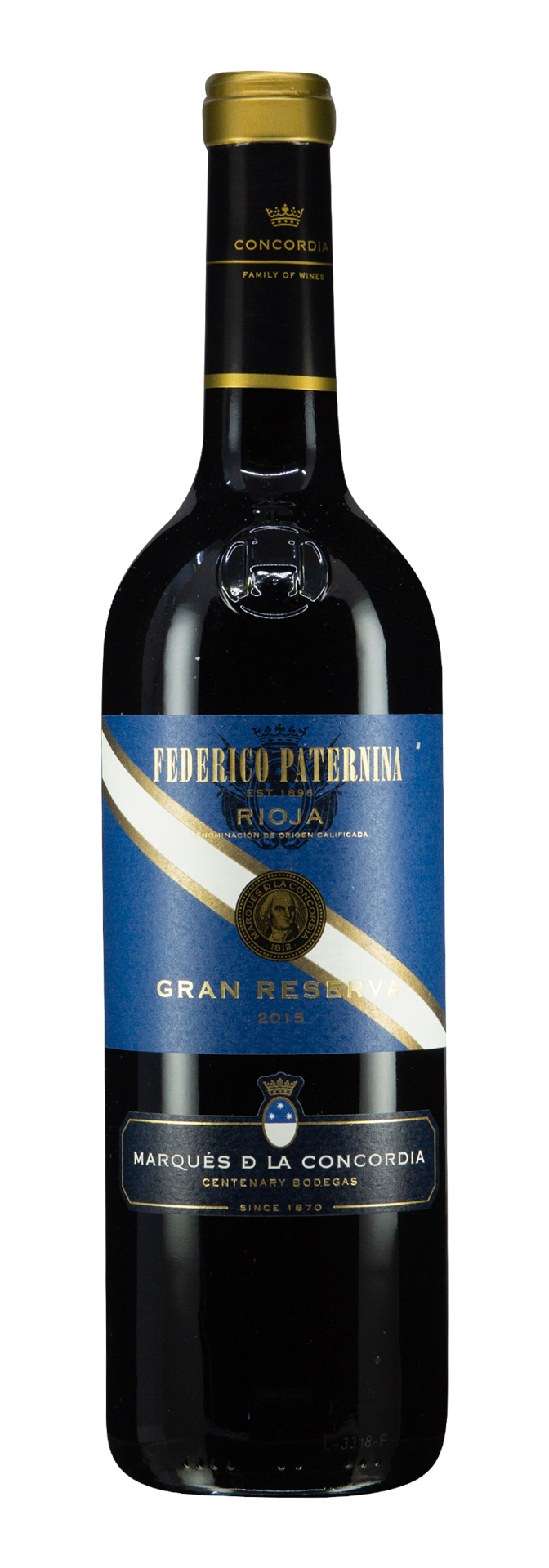 Rioja DOCa Gran Reserva Federico Paternina 2015