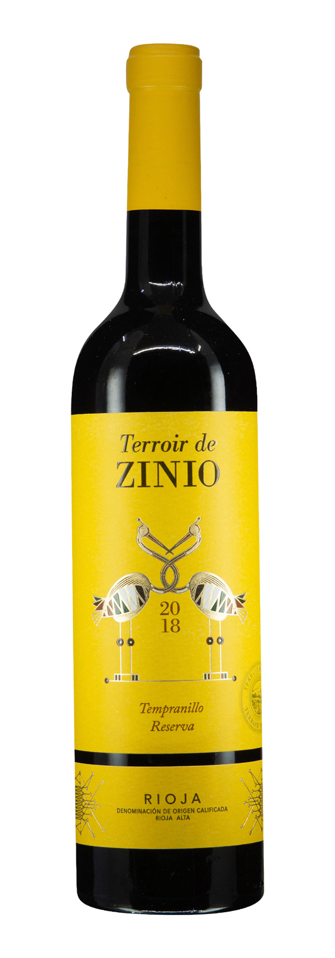 Rioja DOCa Tempranillo Reserva Terroir de Zinio 2018