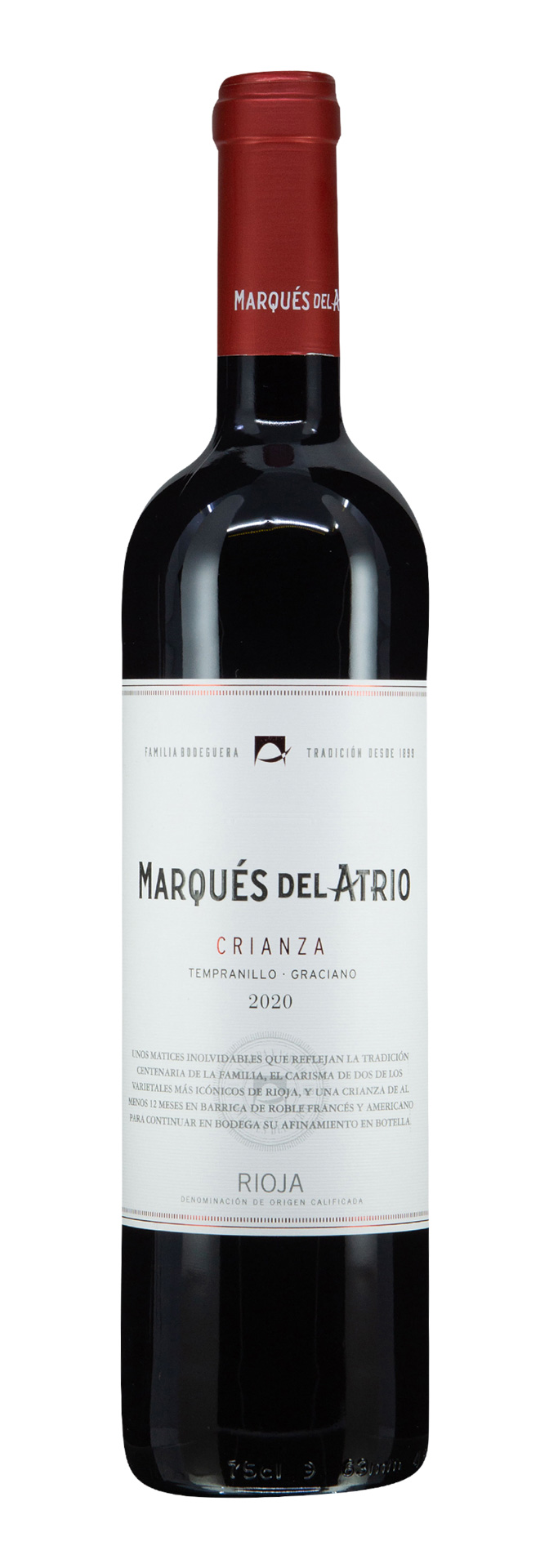 Rioja DOCa Marqués del Atrio Crianza 2020