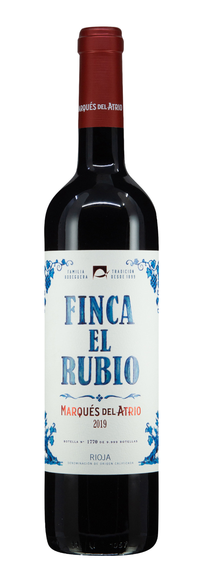 Rioja DOCa Marqués del Atrio Finca El Rubio 2019