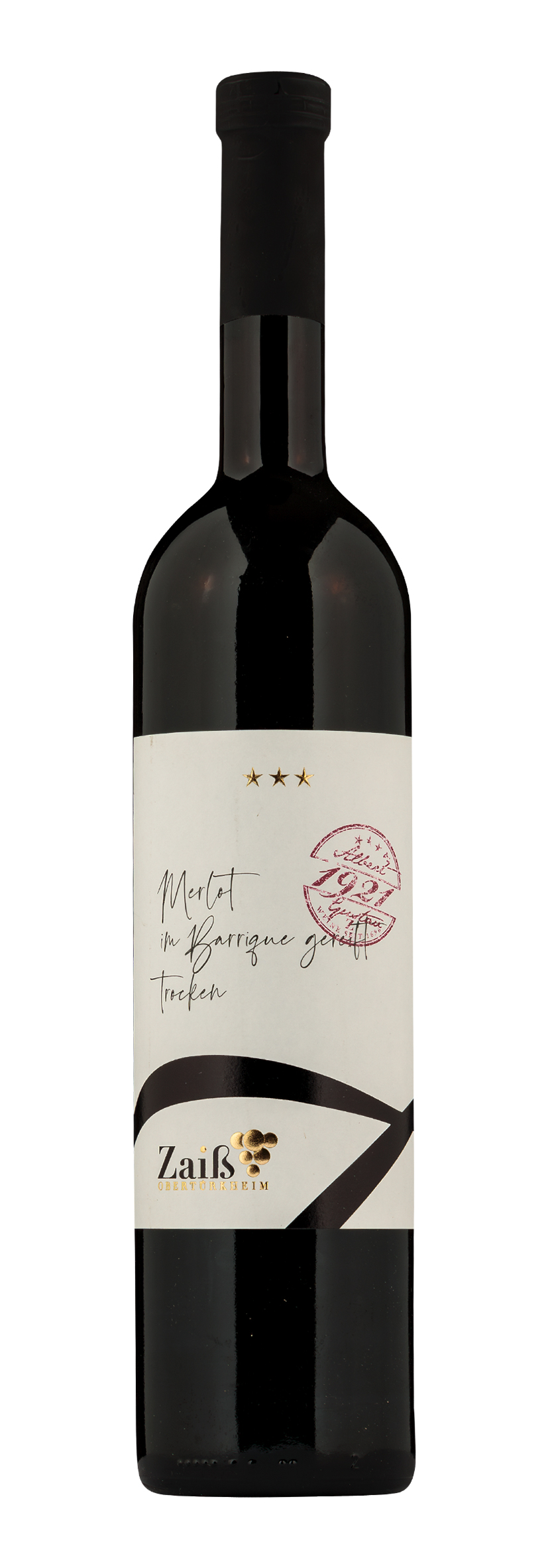 Merlot trocken "Albert Gustav 1921" *** 2019