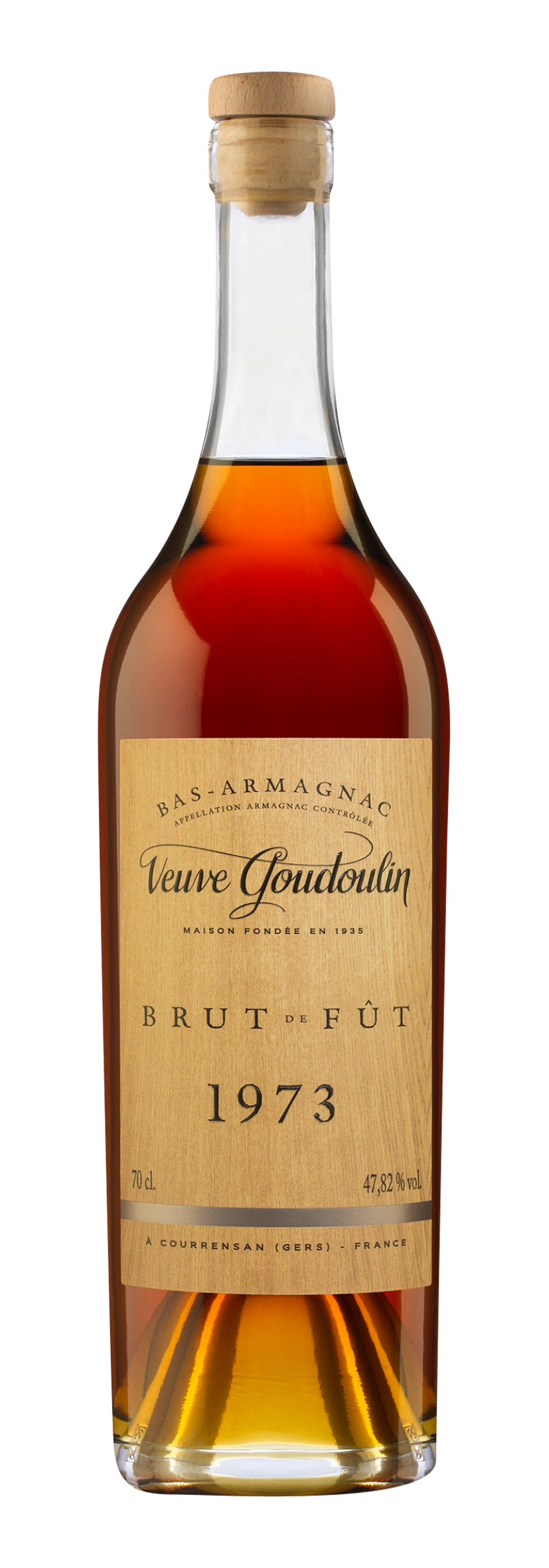 Bas-Armagnac AOP Brut de Fût 1973