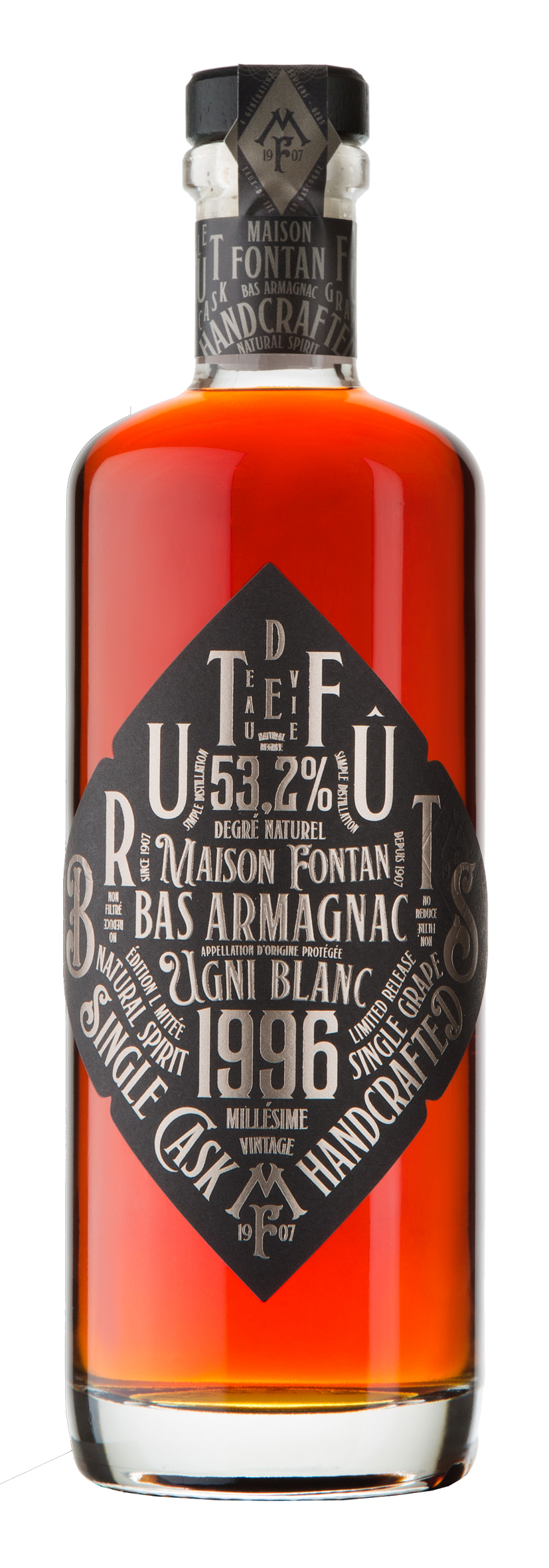 Bas-Armagnac AOP Brut de Fûts 1996