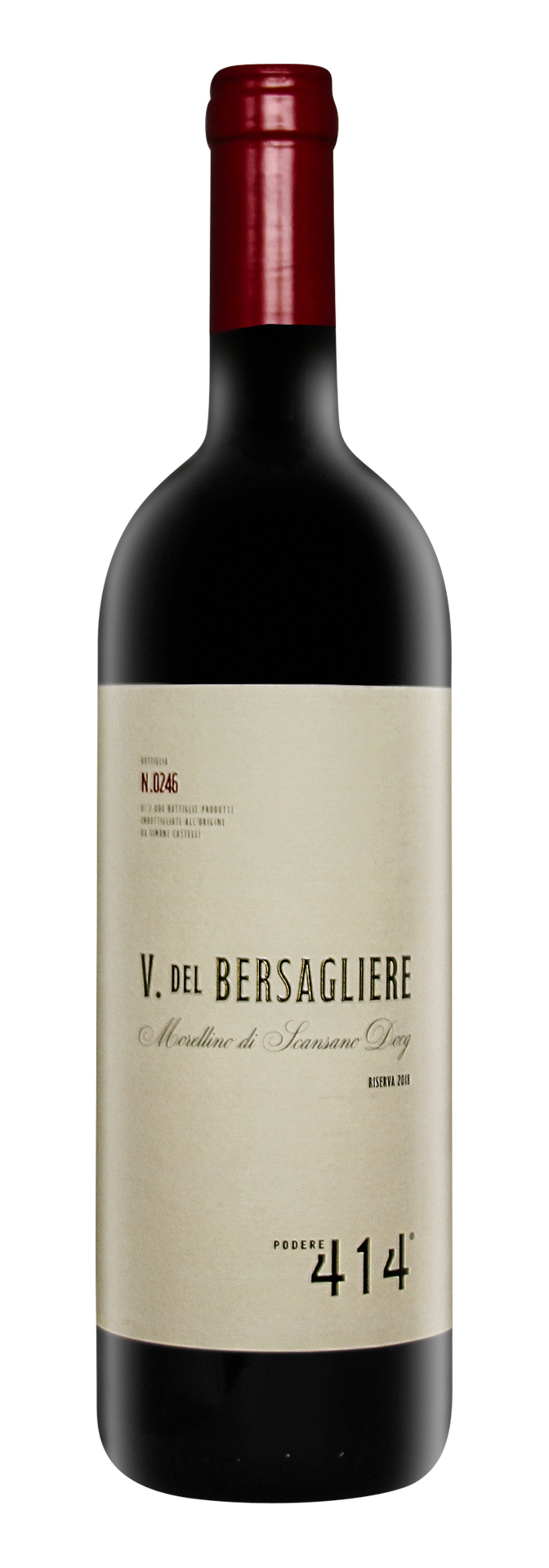 Morellino di Scansano DOCG Riserva V. del Bersagliere 2018