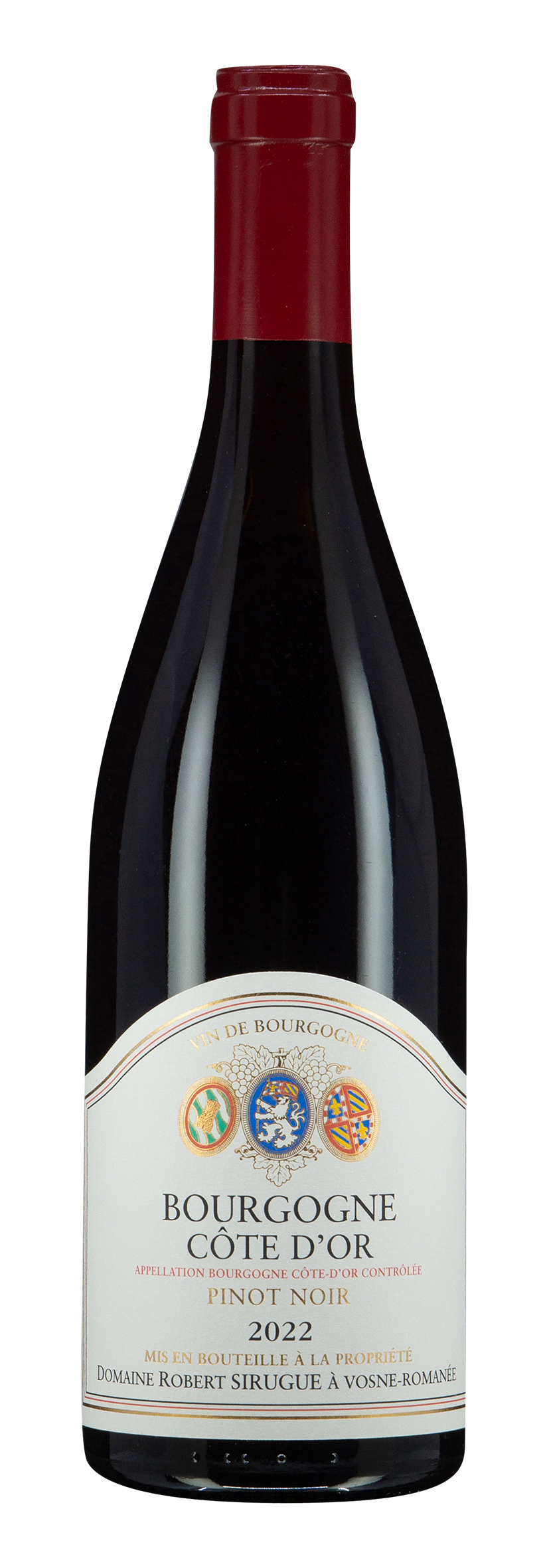 Bourgogne Côte d'Or AOC Pinot Noir 2022