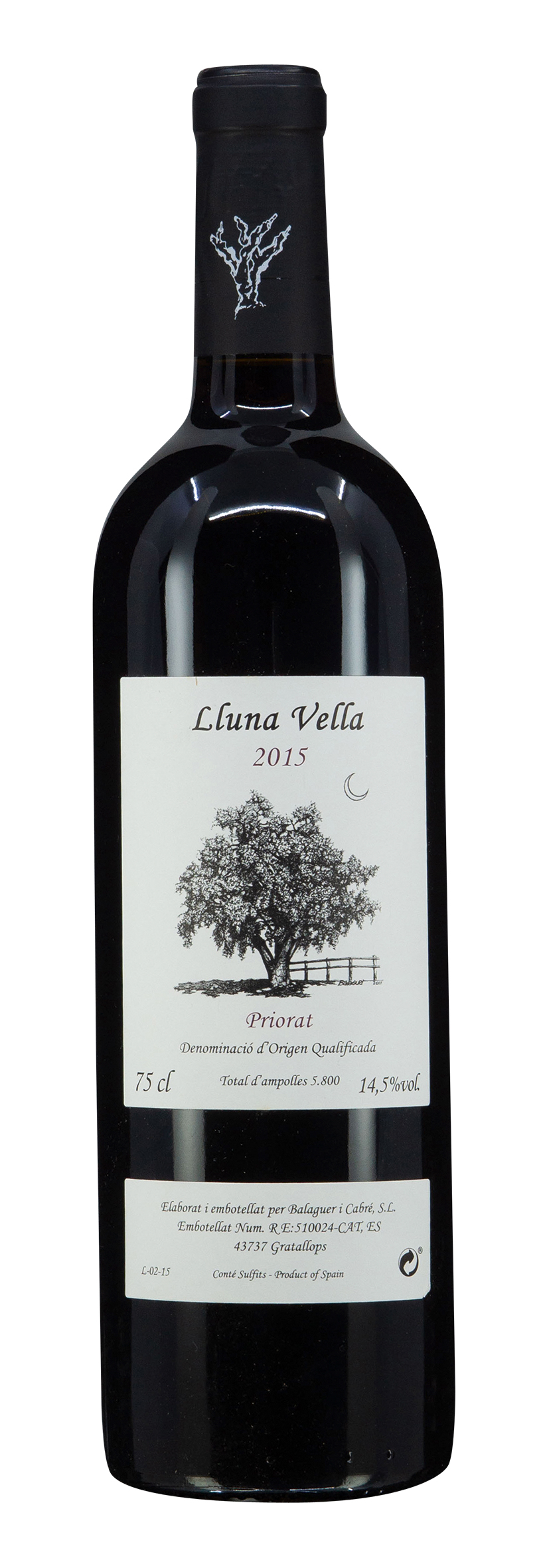 Priorat DOCa Lluna Vella 2015