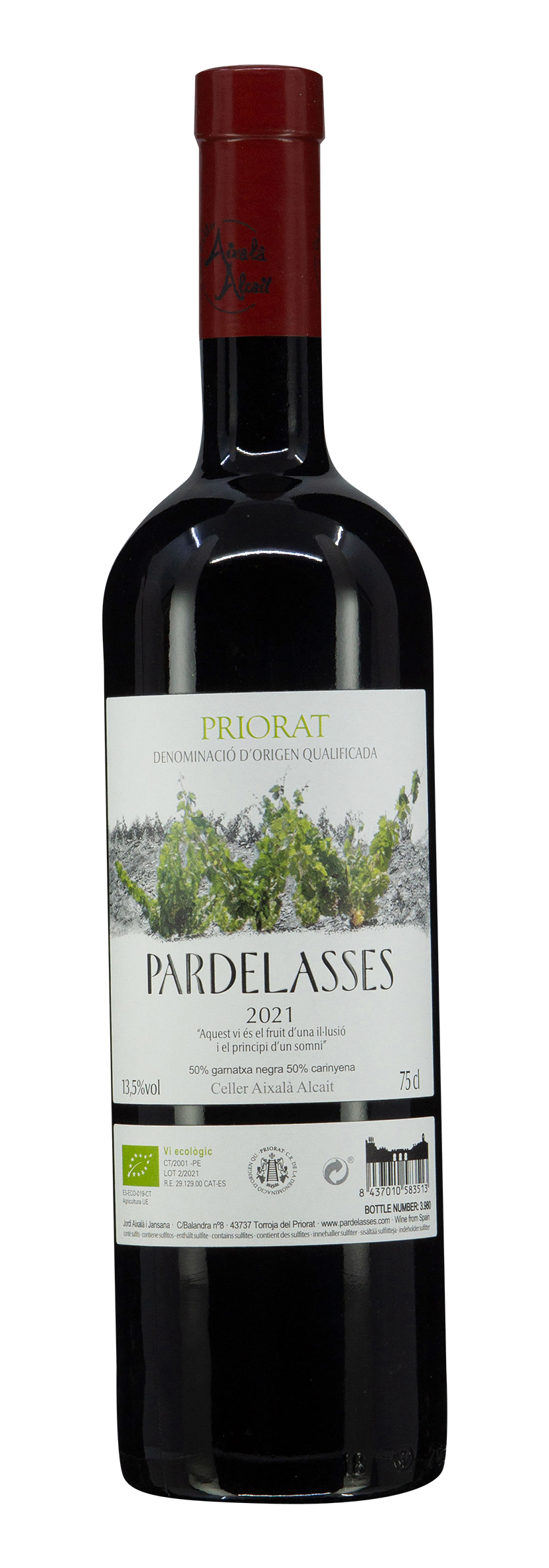 Priorat DOCa Pardelasses 2021