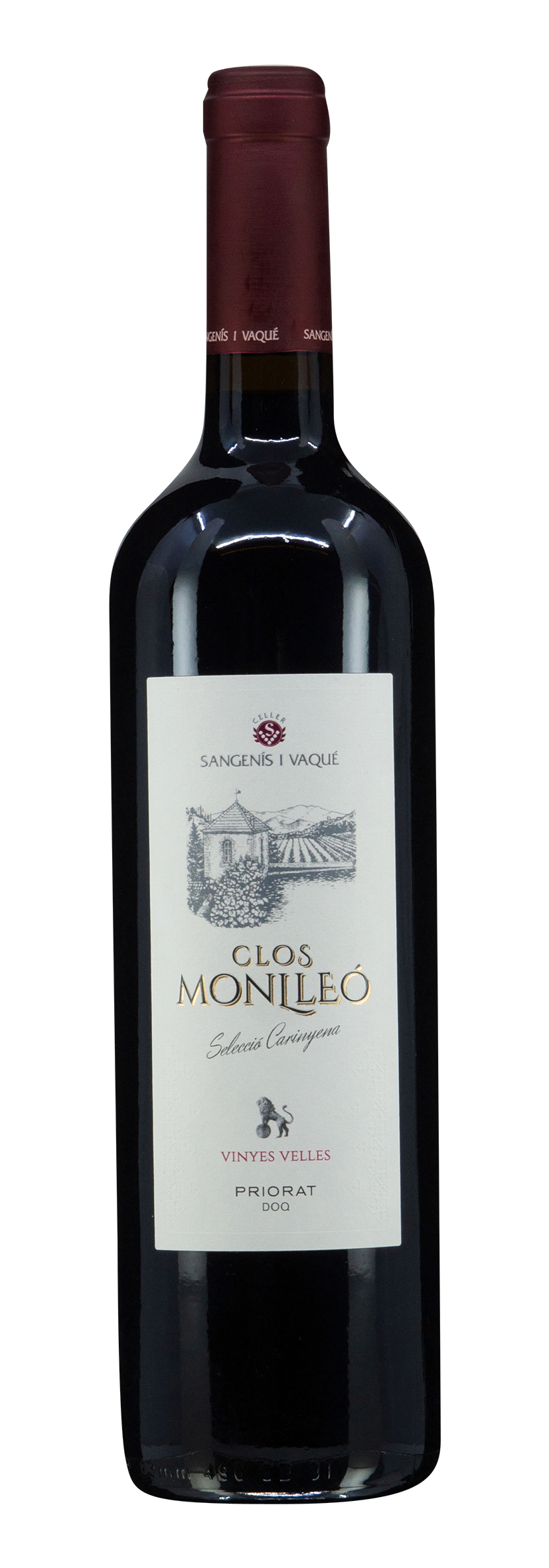 Priorat DOCa Vinyes Velles Selecció Carinyena Clos Monlleó 2015