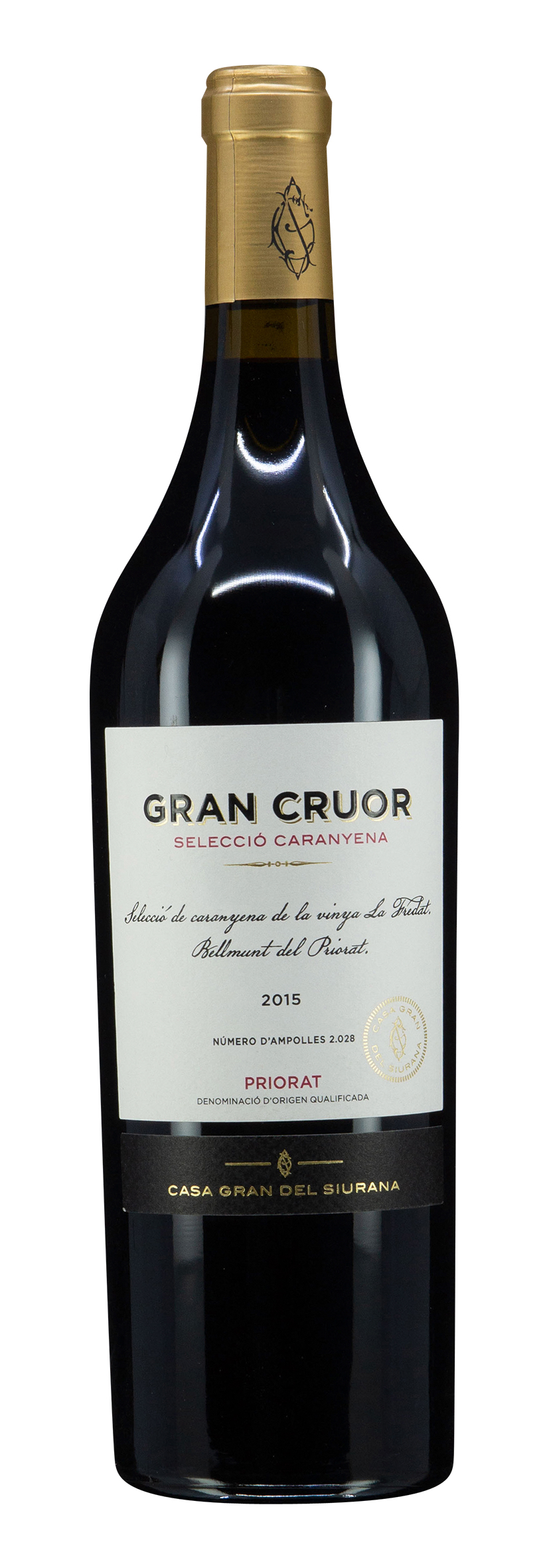 Priorat DOCa La Fredat Selecció Caranyena Gran Cruor 2015