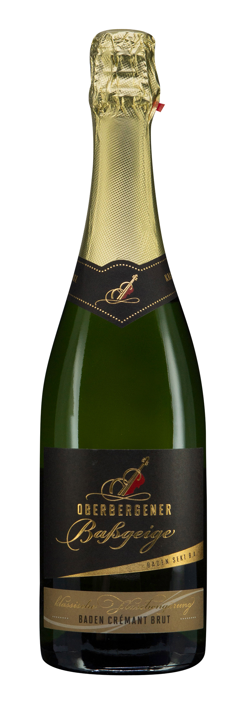 Oberbergener Baßgeige Sekt b. A. Brut Baden Crémant 0