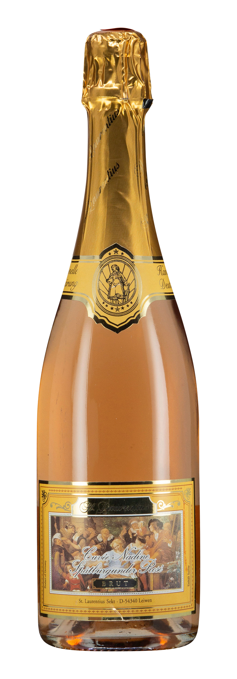 Leiwen Spätburgunder  Crémant b. A. Brut Rosé “Nadine“ 2019