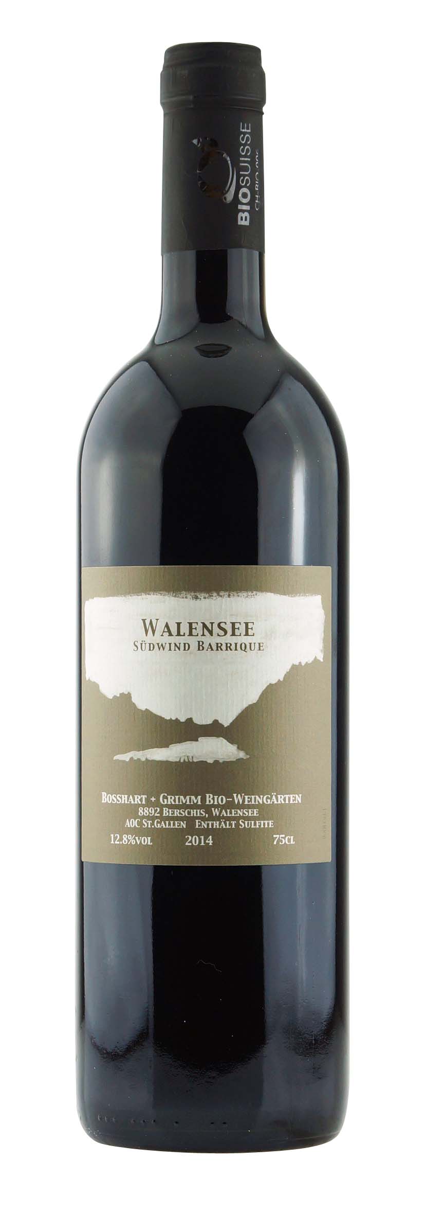 St. Gallen AOC Walensee Südwind Barrique 2014