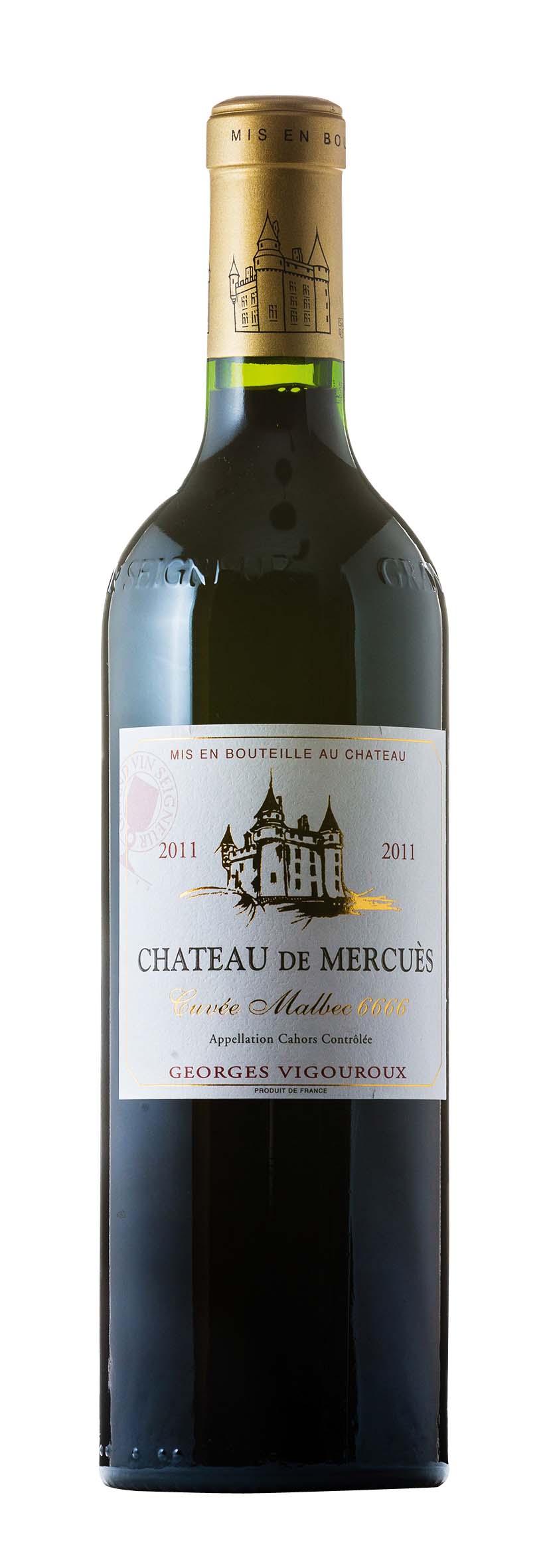 Cahors AOC Château de Mercuès 6666 Prestige 2011