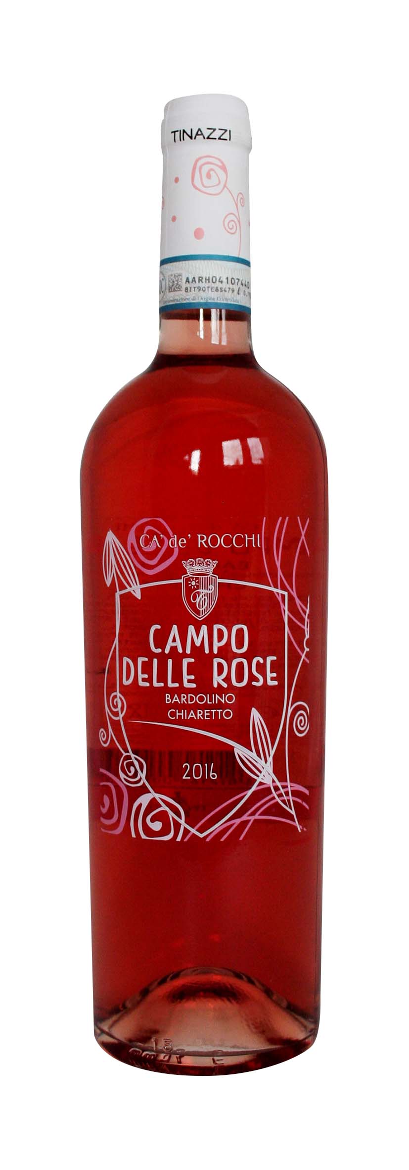 Bardolino DOC Chiaretto Ca' de' Rocchi Campo delle Rose 2016