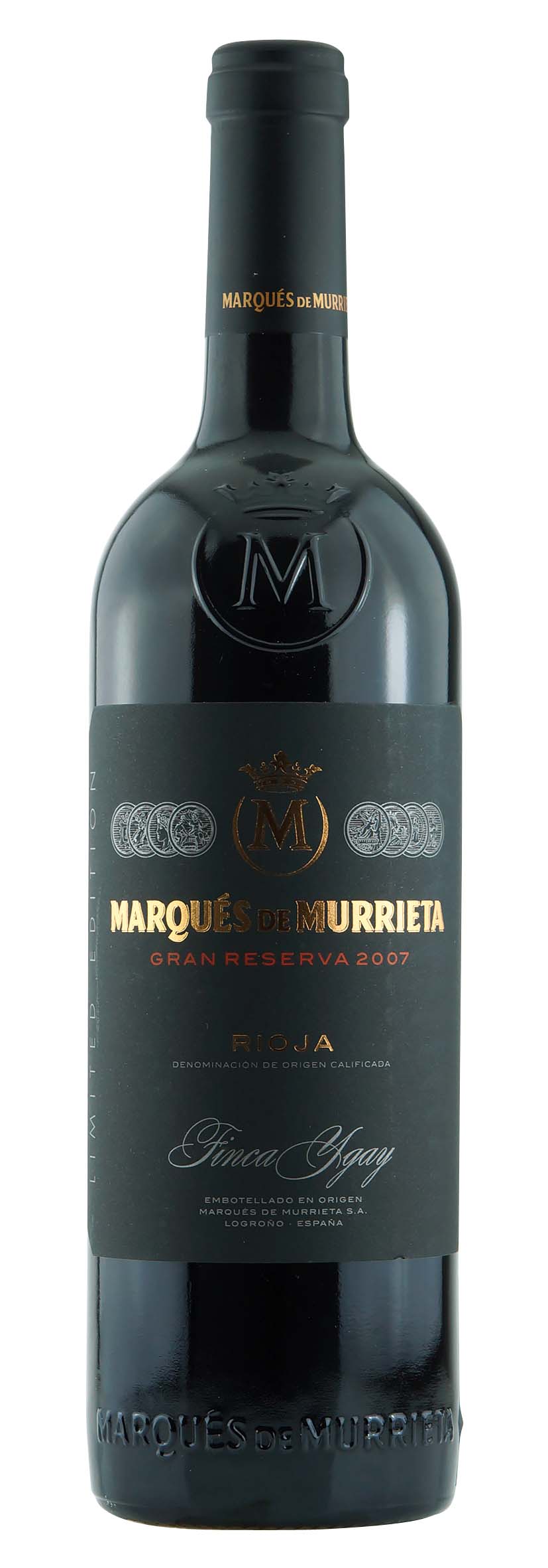 Rioja DOCa Marqués de Murrieta Finca Ygay Gran Reserva 2007