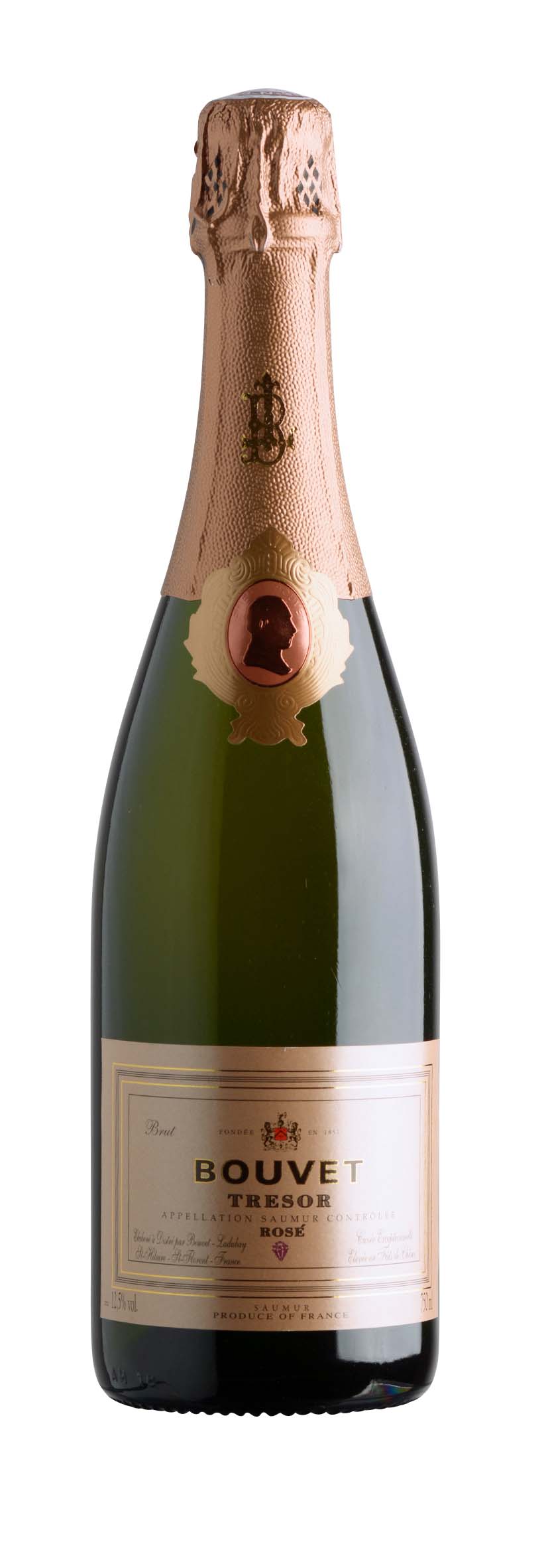 Saumur Brut AOC Bouvet Trésor Rosé 0